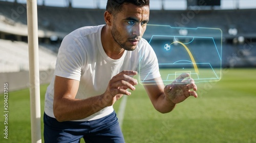 Futuristic Athlete Using Augmented Reality for Sports Training