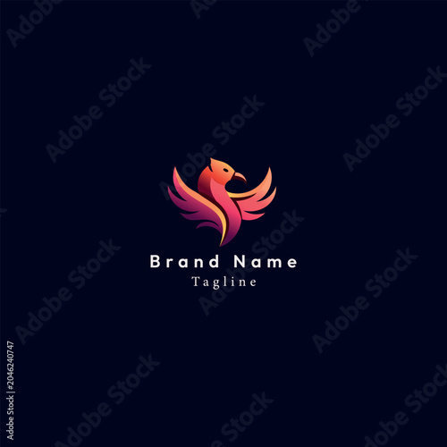 bird logo design for brand