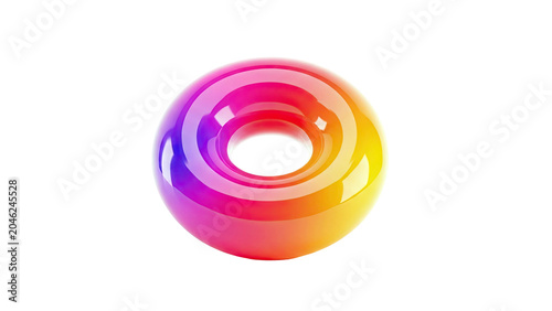 Gradient Donut Shape