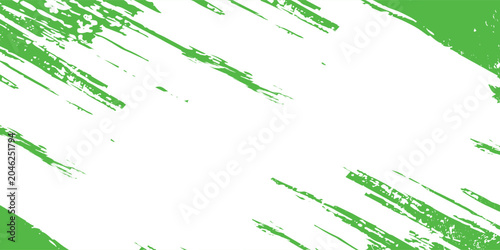 Foto Green brushstroke background textured illustration white space abstract graphic