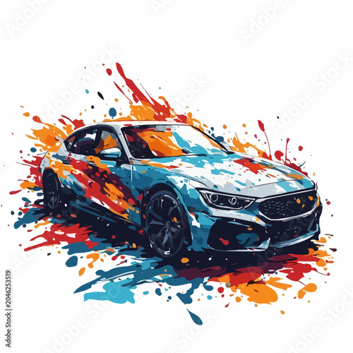 Car Design Painting Very Cool