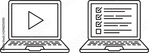 Art & Illustration, Video tutorial and online learning vector concept