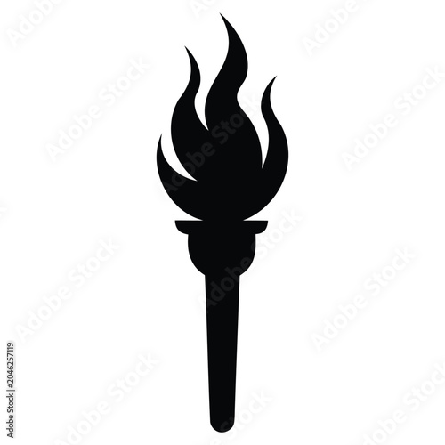 Torch Light Symbol
