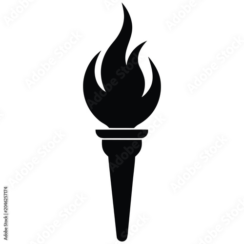 Torch Light Symbol