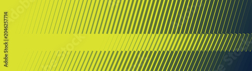 Obraz na plátně Abstract dynamic sports background with acidic green and navy blue diagonal lines creating bold energy