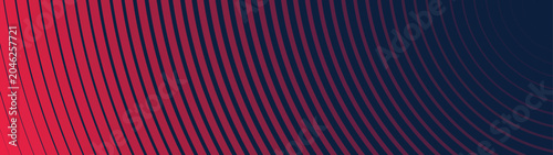Bilde på lerret Halftone gradient texture from thick to thin diagonal lines with smooth fade effect