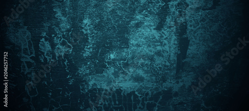 Tableau sur toile Mysterious deep ocean bioluminescent creatures in dark water, perfect for underwater themes, marine conservation, and mysterious environmental concepts