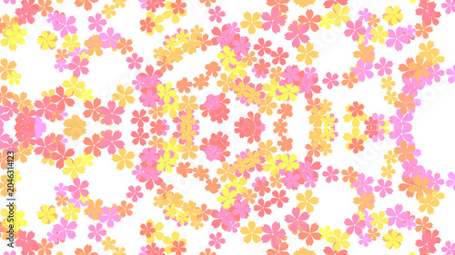abstract colorful background with stars