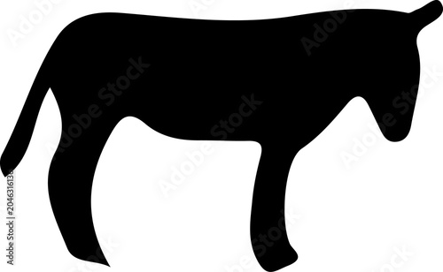 Photography Horse and Donkey Wild Animals Silhouette Collection