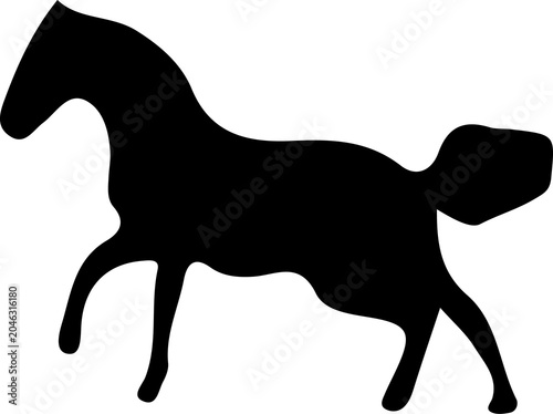 Photography Horse and Donkey Wild Animals Silhouette Collection
