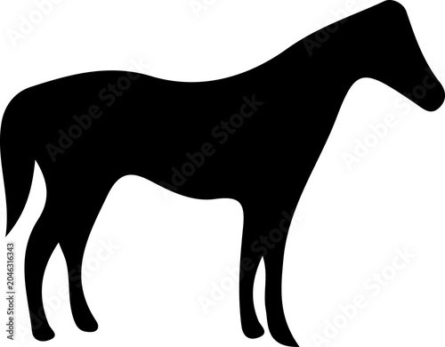 Photography Horse and Donkey Wild Animals Silhouette Collection