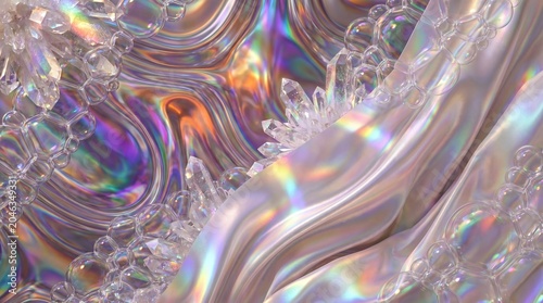 abstract background with colorful lights