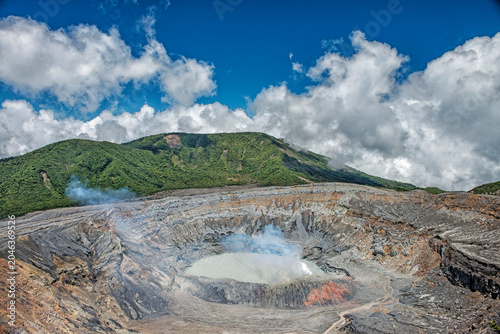 Poas Volcano in Costa Rica