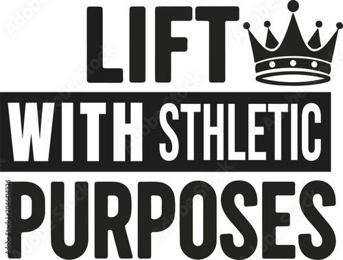 Gym fitness bold typography vector 'built in the stacked gym' design isolated on transparent background