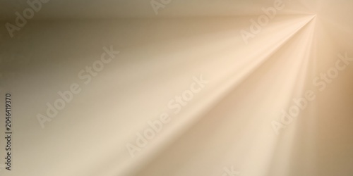 Sunlight streaming through curtains, soft warm beams in room