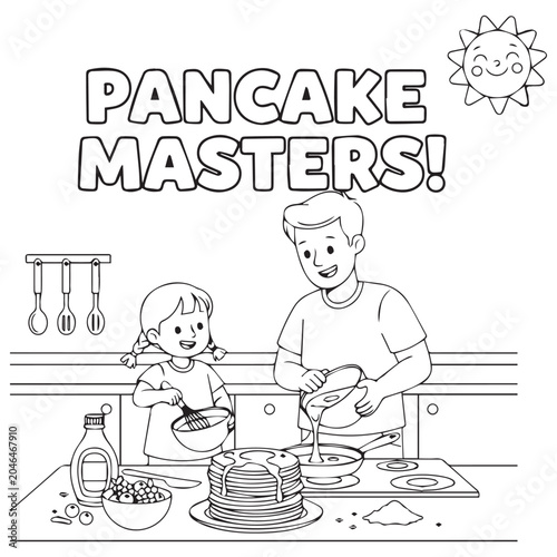 Father's Day Coloring Pages for Kids