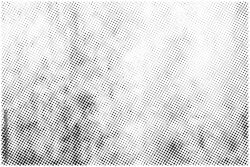 Abstract Polka Dot Pattern Background in Monochrome Minimalist Vector Design Style