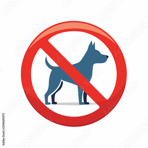 No Dogs Allowed Sign
