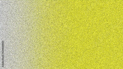 Tableau sur toile Abstract Gradient Texture of Green Grass with Yellow and White Tones