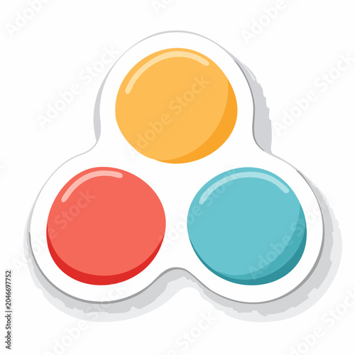 Simple Dimple Fidget Toy Icon