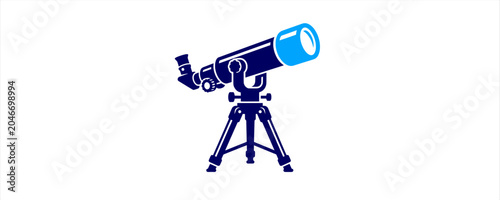 Tableau sur toile Astronomical Telescope icon