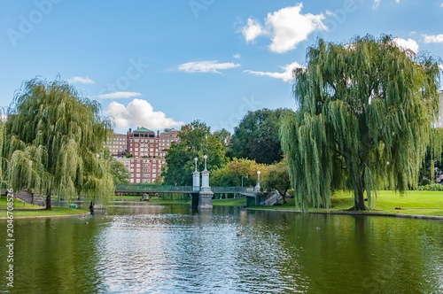 The Beautiful Boston Common on an Autumn Day, MA
