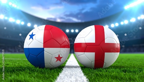 Panama versus England Football World Cup 2026 group match concept