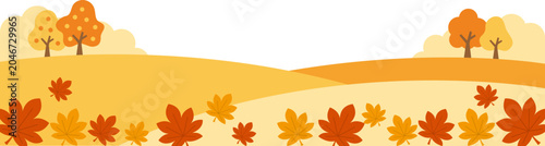 Cuadro en lienzo 가을 풍경