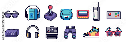 Retro Pixel Art