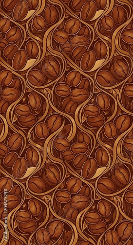 Close-up of textured brown leather surface pattern.