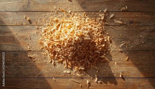 wood powder