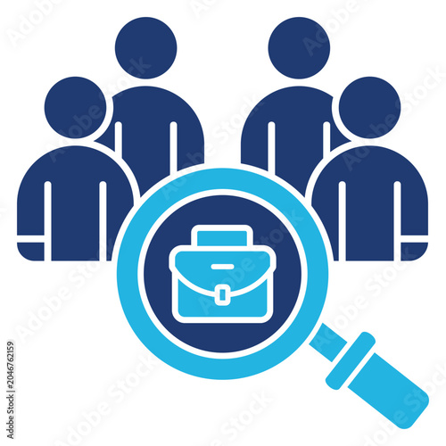 Konstfotografi Job Seeker Icon