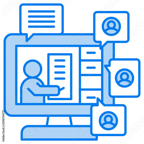 Online Training Icon