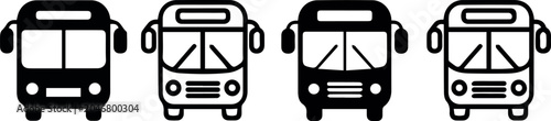 Photos Bus icons for fleet management and tracking