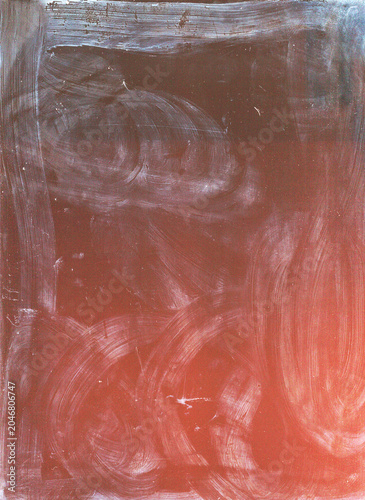 Bild auf Leinwand Abstract, dirty, smudged and smeared photo overlay effect