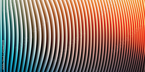 Konstfotografi Detailed close up of mushroom gills pattern and texture with mushroom, lamellae