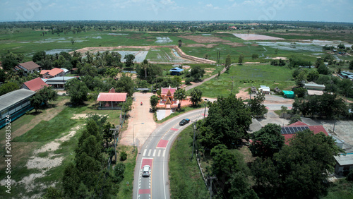 Fotografie King Taksin the Great Shrine at Ban Phan Chana, Thepharak, Nakhon Ratchasima, Th