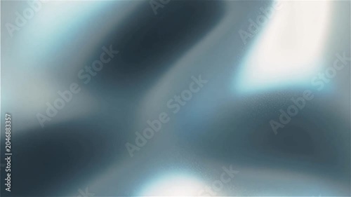 Smooth Deep Ocean and Emerald to White and Silver Animated Gradient Background in 4K