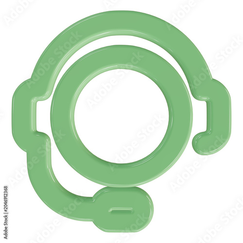 3D flat vector illustration of support hands holding heart customer service help icon assistance care compassion isolated white background simple modern graphic asset design
