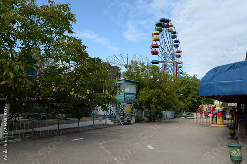 Vászonkép Sevastopol Amusement Park