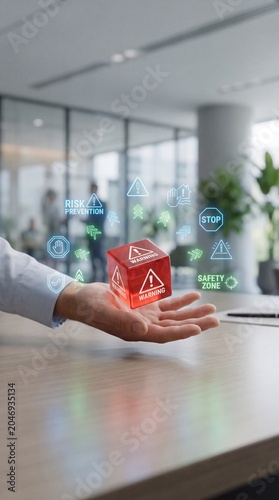 Workplace Safety, Employee Protection and Risk Prevention Concepts in Modern Corporate Environments