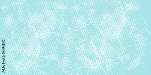 Tableau sur toile Blue and white water ripples light surface overlay background
