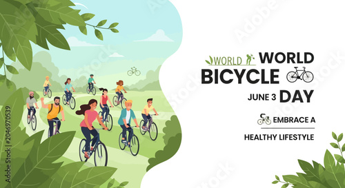 Celebrate World Bicycle Day on June 3rd Embrace a Healthy and Active Lifestyle with Cycling Fun