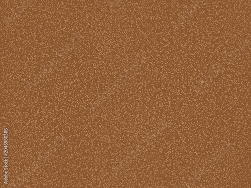Brown textured surface with fine, uniform granular pattern. Warm, earthy tones evoke natural, rustic, or vintage feelings. Ideal for backgrounds, design elements, or artistic compositions