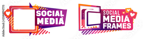 Social Media Frame Template 