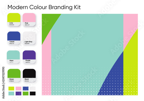 Modern Colour Brand Kit
