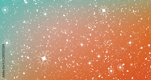 Photos Colorful Glittering Sparkles on Vibrant Background.