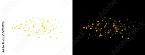 Party dust png vector with glowing starlight particles, magical sparkle effect, festive confetti shine, transparent black background and luxury abstract celebration design.