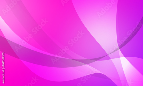 abstract purple violet pink smooth striped lines wave curve with shine light modern background