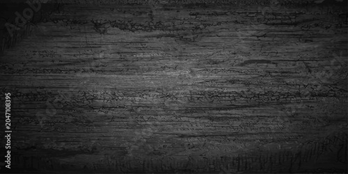 Fotografie Dark abstract grunge background with textured aged surfaces, rough paper wood me